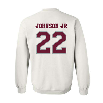Texas A&M - NCAA Football : Rashad "Tom Tom" Johnson Jr - Classic Shersey Crewneck Sweatshirt-1