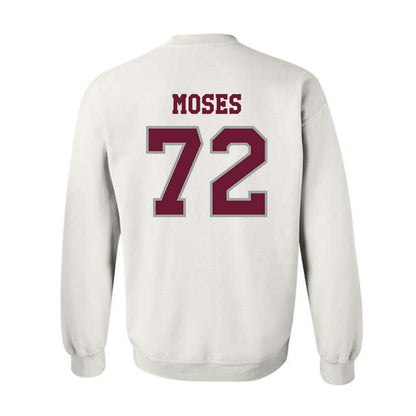 Texas A&M - NCAA Football : Joshua Moses - Classic Shersey Crewneck Sweatshirt-1