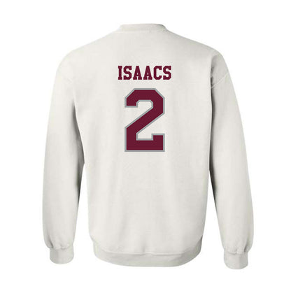 Texas A&M - NCAA Men's Basketball : Pop Isaacs - Classic Shersey Crewneck Sweatshirt-1