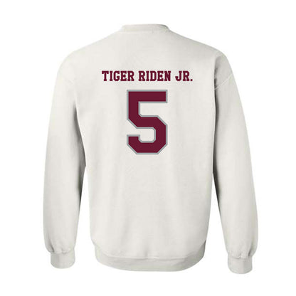 Texas A&M - NCAA Football : Deondrae Tiger Riden Jr. - Classic Shersey Crewneck Sweatshirt-1
