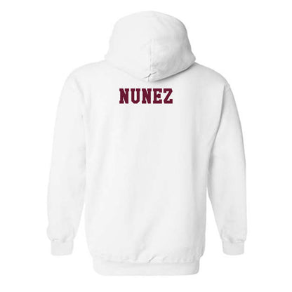 Texas A&M - NCAA Women's Track & Field : Taylor Nunez - Classic Shersey Hooded Sweatshirt-1