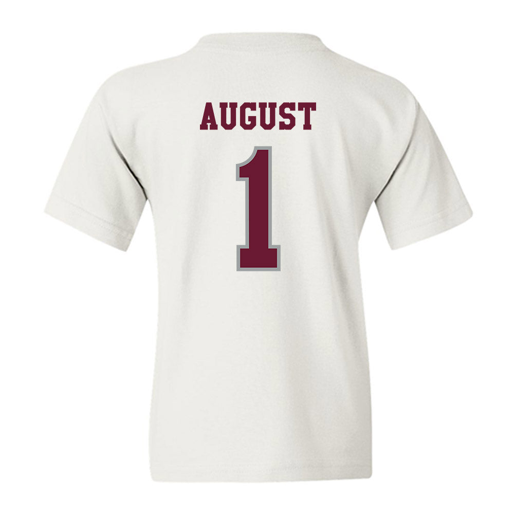Texas A&M - NCAA Women's Soccer : Makenna August - Classic Shersey Youth T-Shirt-1