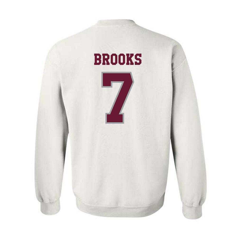 Texas A&M - NCAA Football : Dalton Brooks - Classic Shersey Crewneck Sweatshirt-1
