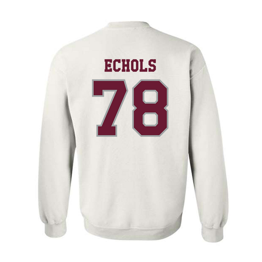 Texas A&M - NCAA Football : Coen Echols - Classic Shersey Crewneck Sweatshirt-1