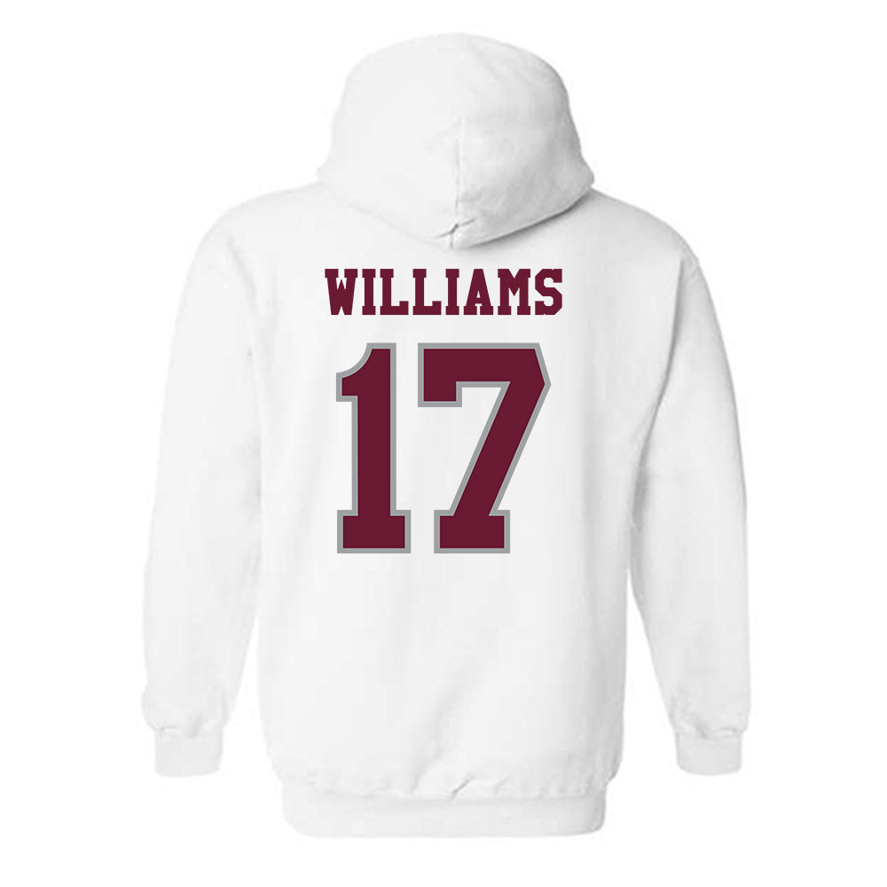 Texas A&M - NCAA Football : Madden Williams - Classic Shersey Hooded Sweatshirt-1