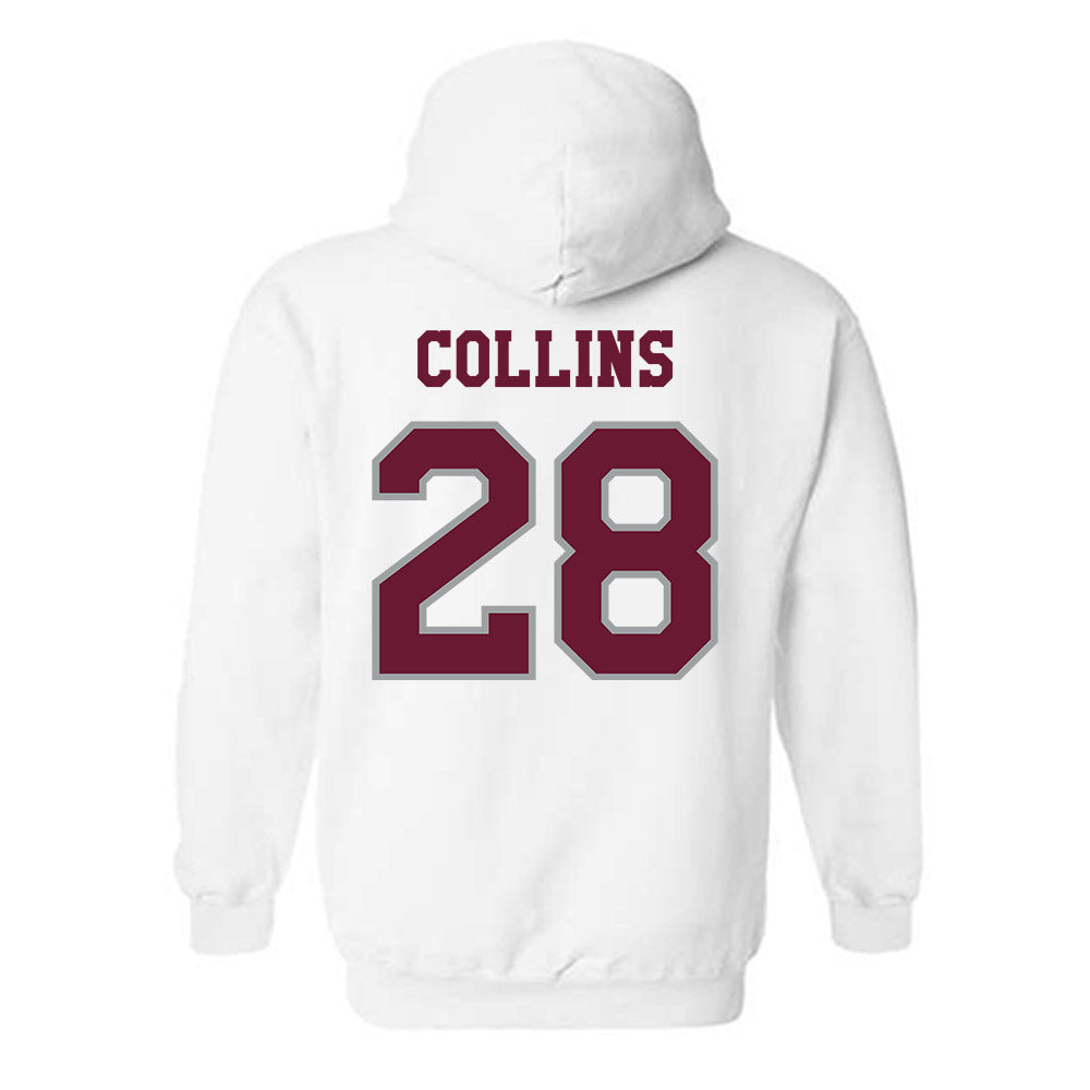 Texas A&M - NCAA Football : Chance Collins - Classic Shersey Hooded Sweatshirt-1