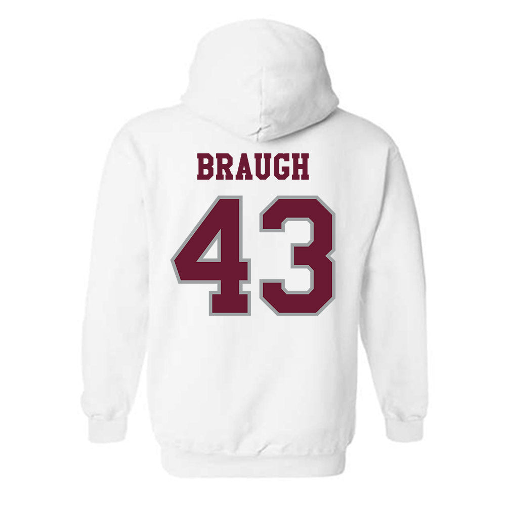 Texas A&M - NCAA Football : Carter Braugh - Classic Shersey Hooded Sweatshirt-1