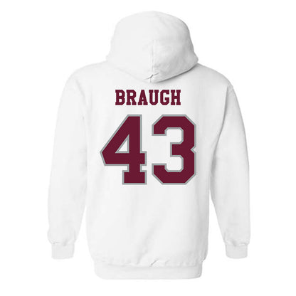 Texas A&M - NCAA Football : Carter Braugh - Classic Shersey Hooded Sweatshirt-1