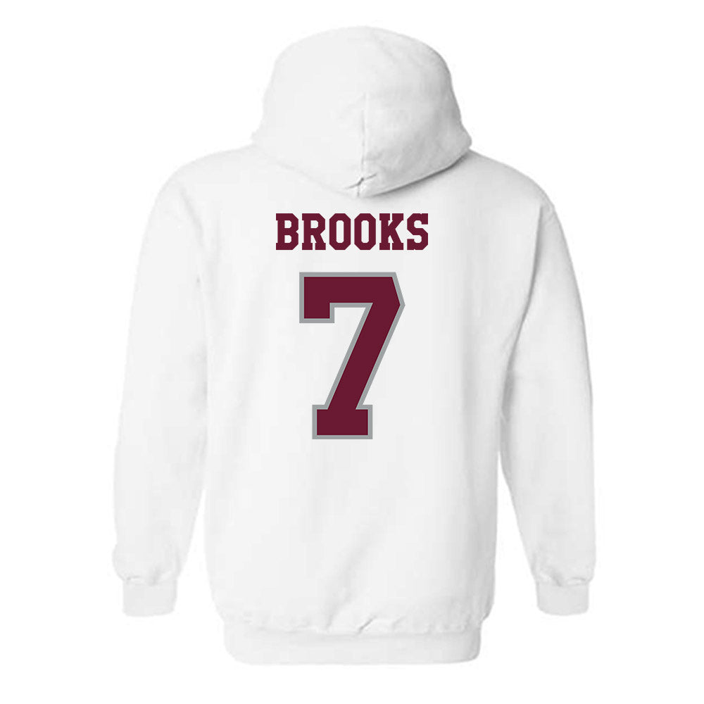 Texas A&M - NCAA Football : Dalton Brooks - Classic Shersey Hooded Sweatshirt-1