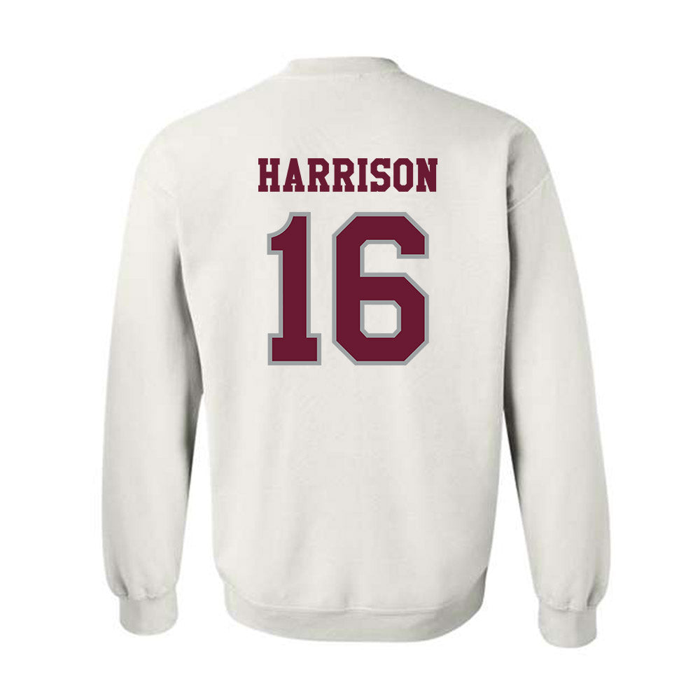 Texas A&M - NCAA Baseball : Connor Harrison - Classic Shersey Crewneck Sweatshirt-1