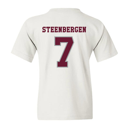 Texas A&M - NCAA Women's Basketball : Pien Steenbergen - Classic Shersey Youth T-Shirt-1