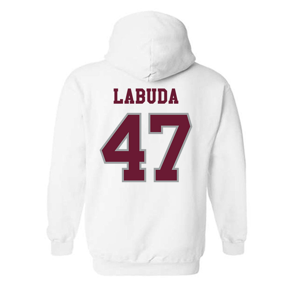 Texas A&M - NCAA Baseball : Blake Labuda - Classic Shersey Hooded Sweatshirt-1