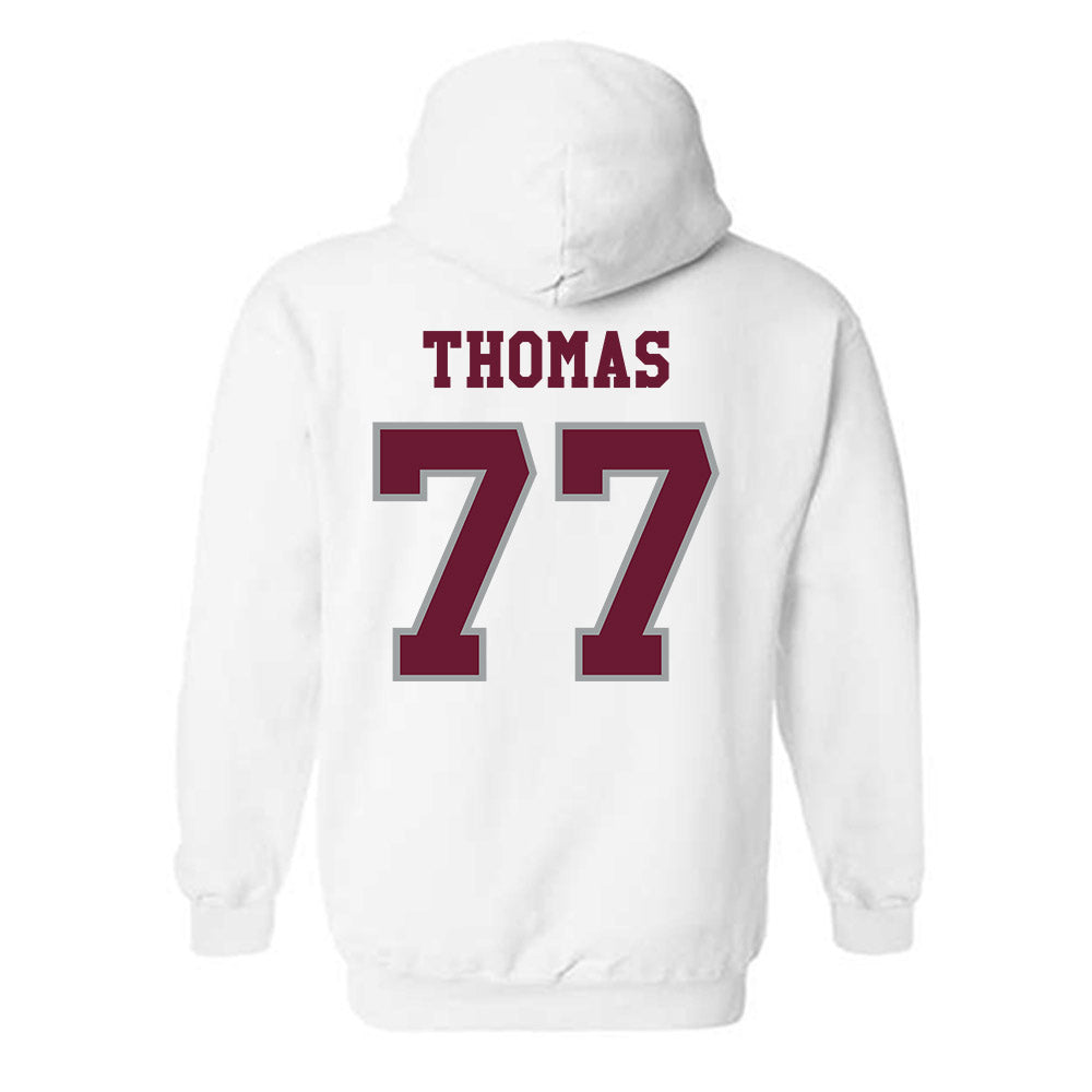 Texas A&M - NCAA Football : Tyler Thomas - Classic Shersey Hooded Sweatshirt-1
