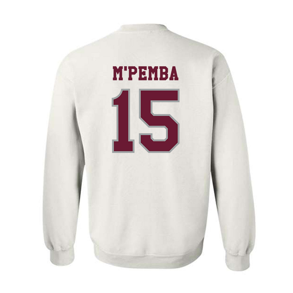 Texas A&M - NCAA Football : Sam M'Pemba - Classic Shersey Crewneck Sweatshirt-1