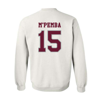 Texas A&M - NCAA Football : Sam M'Pemba - Classic Shersey Crewneck Sweatshirt-1
