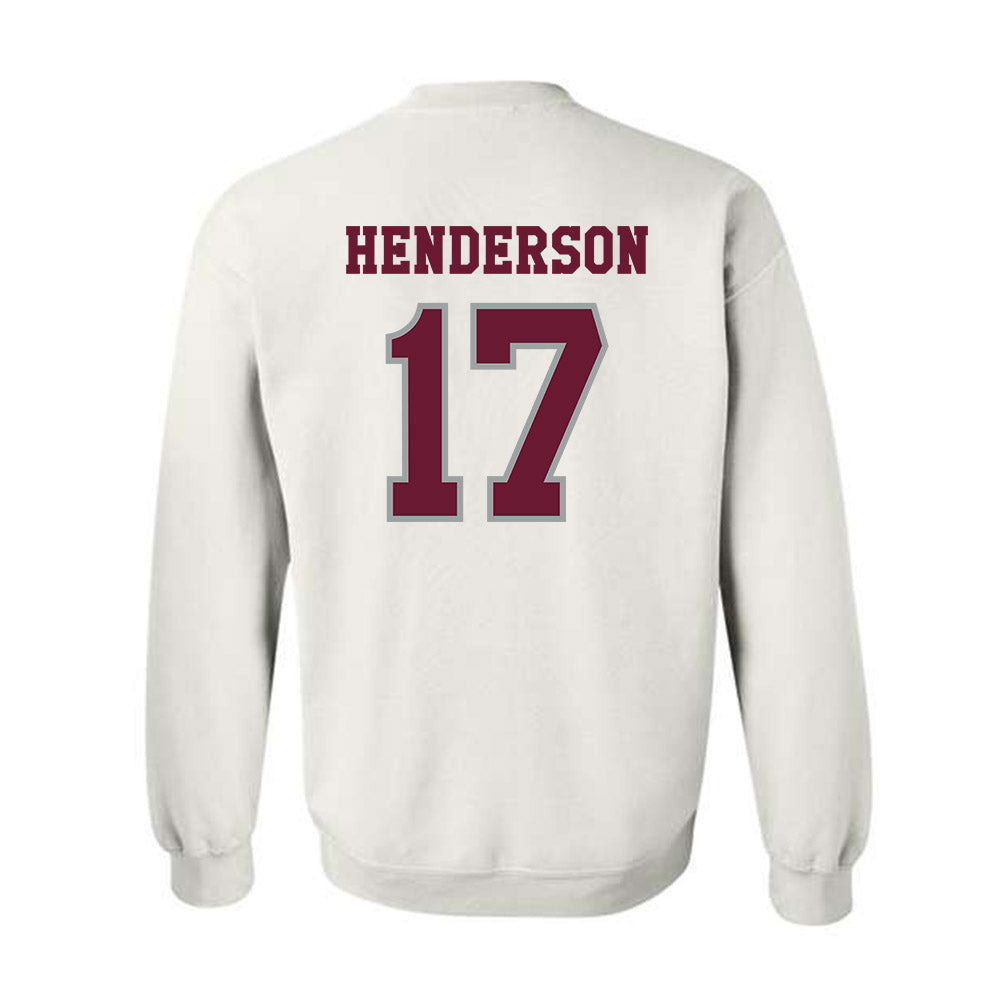 Texas A&M - NCAA Football : Ryan Henderson - Classic Shersey Crewneck Sweatshirt-1