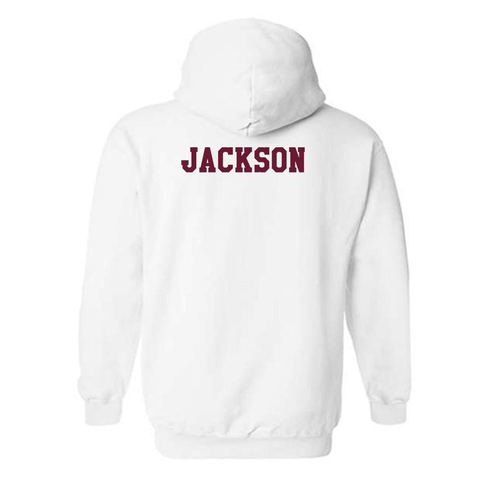 Texas A&M - NCAA Men's Cross Country : Hunter Jackson - Classic Shersey Hooded Sweatshirt-1