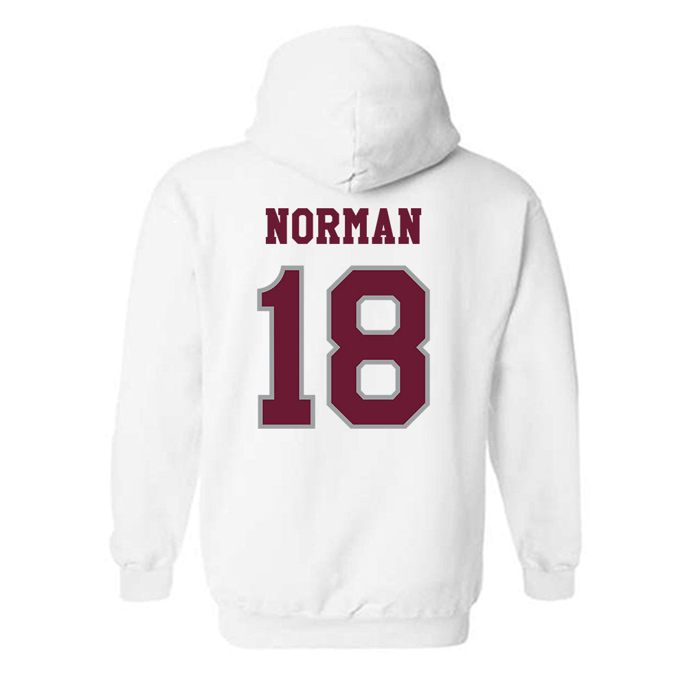 Texas A&M - NCAA Football : TK Norman - Classic Shersey Hooded Sweatshirt-1