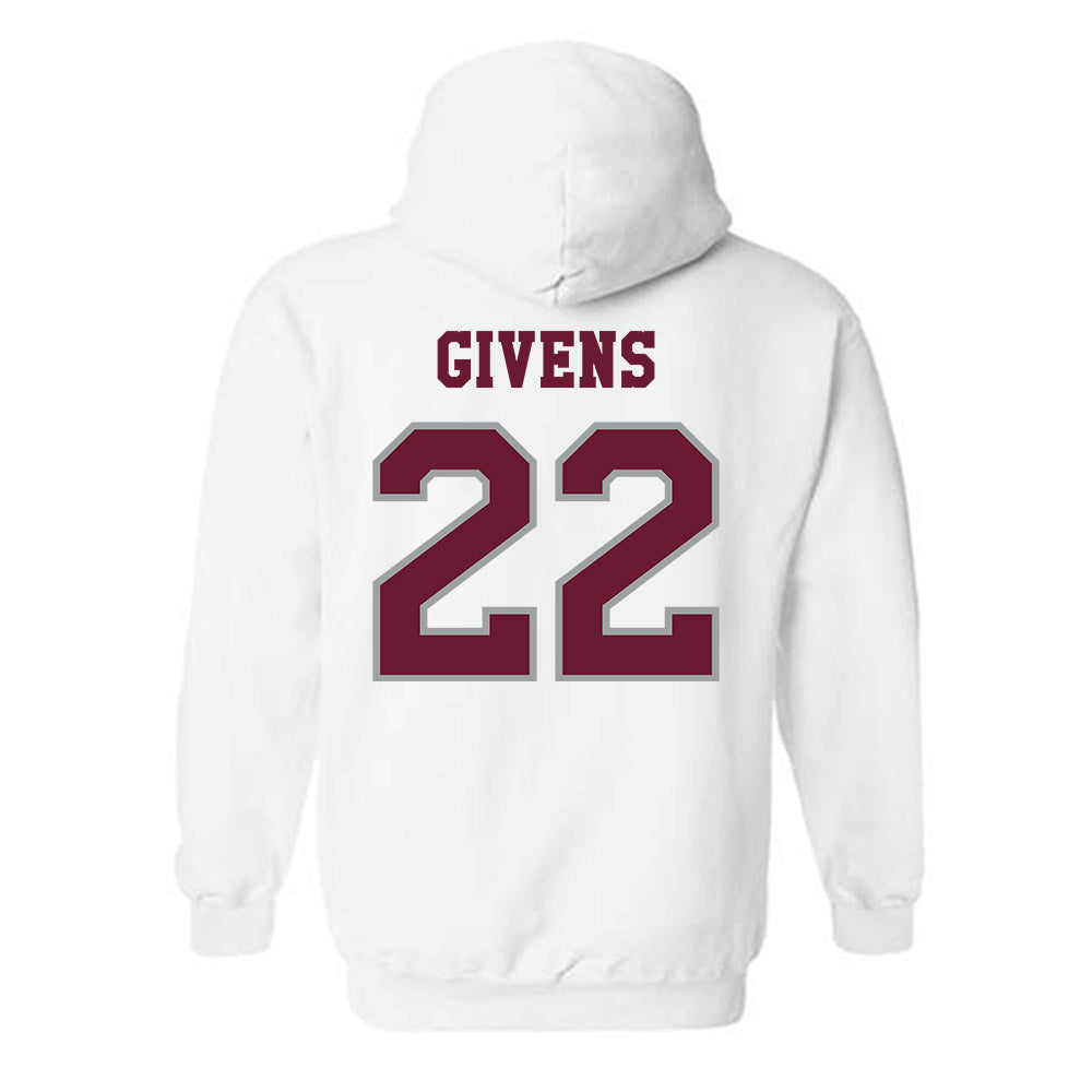 Texas A&M - NCAA Football : Tristian Givens - Classic Shersey Hooded Sweatshirt-1