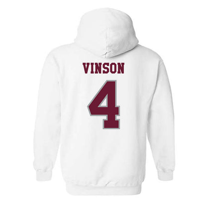 Texas A&M - NCAA Men's Basketball : Jamie Vinson - Classic Shersey Hooded Sweatshirt-1