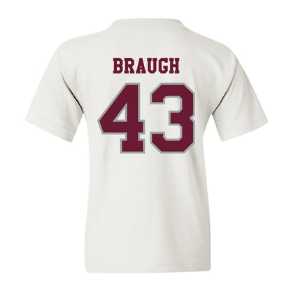 Texas A&M - NCAA Football : Carter Braugh - Classic Shersey Youth T-Shirt-1