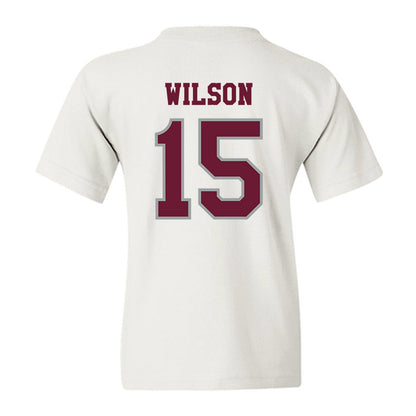 Texas A&M - NCAA Football : Tylan Wilson - Classic Shersey Youth T-Shirt-1