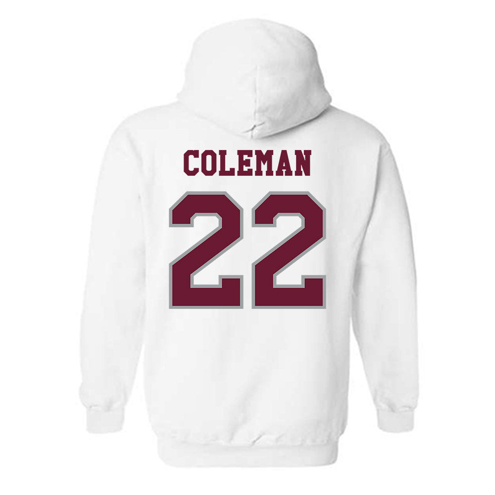 Texas A&M - NCAA Softball : Gracyn Coleman - Classic Shersey Hooded Sweatshirt-1