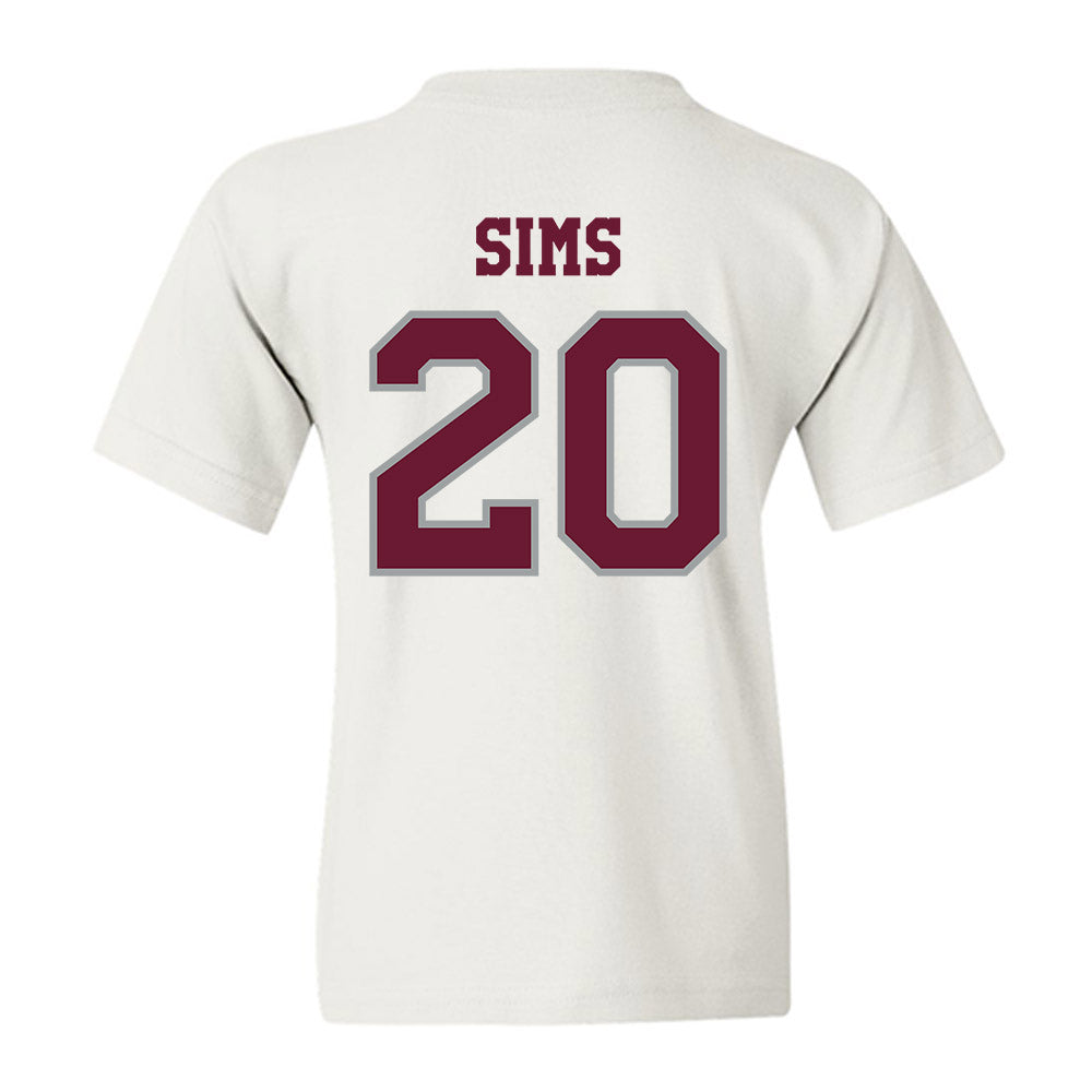 Texas A&M - NCAA Baseball : Aiden Sims - Classic Shersey Youth T-Shirt-1