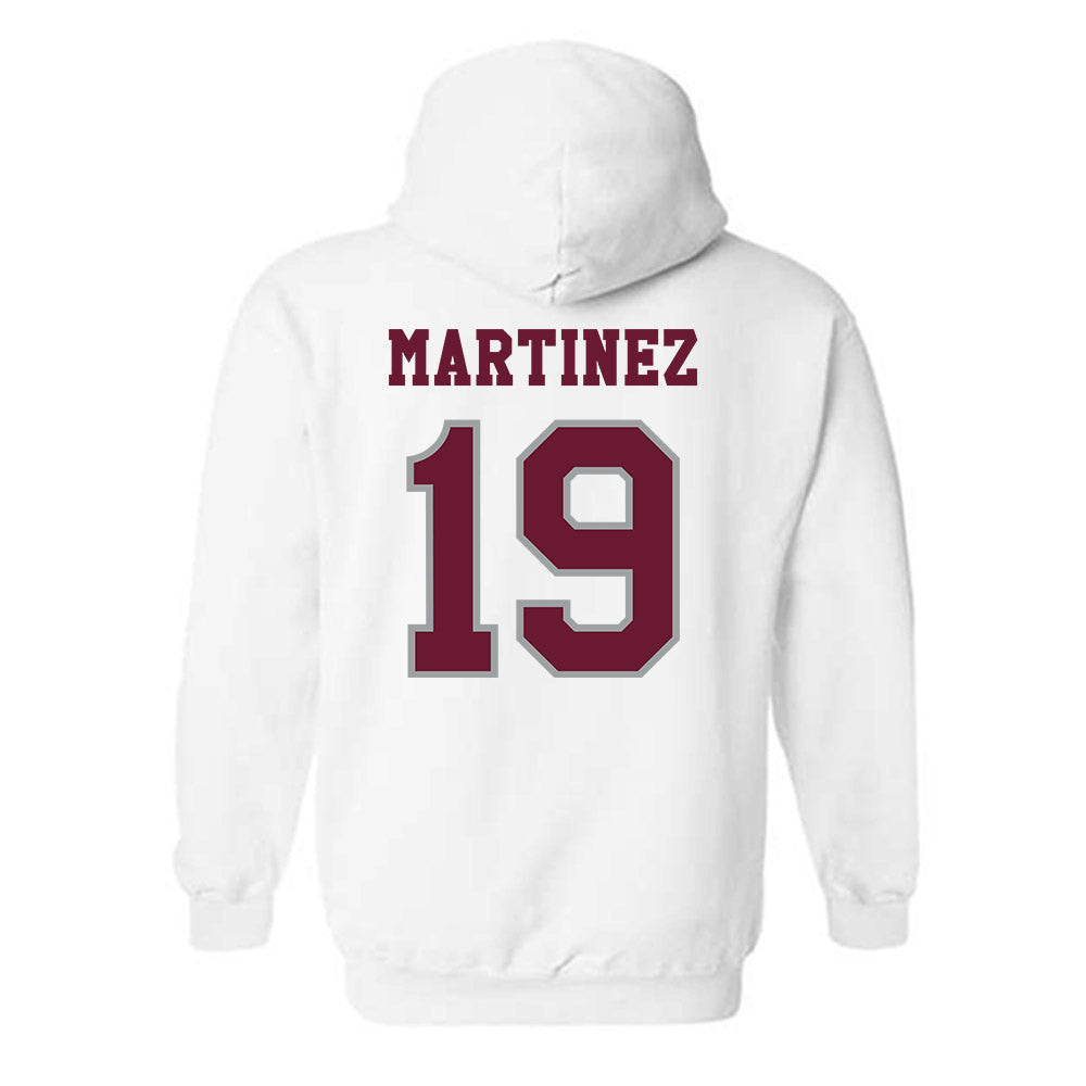 Texas A&M - NCAA Men's Basketball : Eemil Martinez - Classic Shersey Hooded Sweatshirt-1