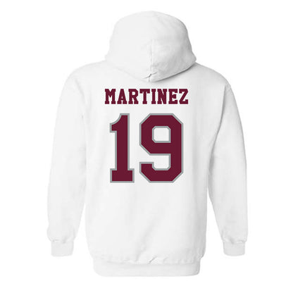 Texas A&M - NCAA Men's Basketball : Eemil Martinez - Classic Shersey Hooded Sweatshirt-1