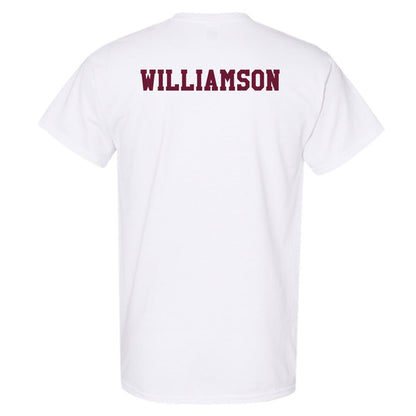 Texas A&M - NCAA Women's Swimming & Diving : Eloise Williamson - Classic Shersey T-Shirt-1