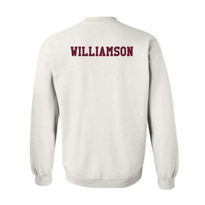 Texas A&M - NCAA Women's Swimming & Diving : Eloise Williamson - Classic Shersey Crewneck Sweatshirt-1