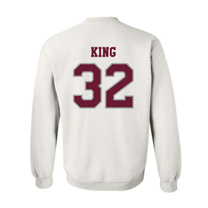 Texas A&M - NCAA Football : Taiyion King - Classic Shersey Crewneck Sweatshirt-1
