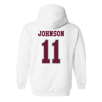 Texas A&M - NCAA Football : Kelshaun Johnson - Classic Shersey Hooded Sweatshirt-1