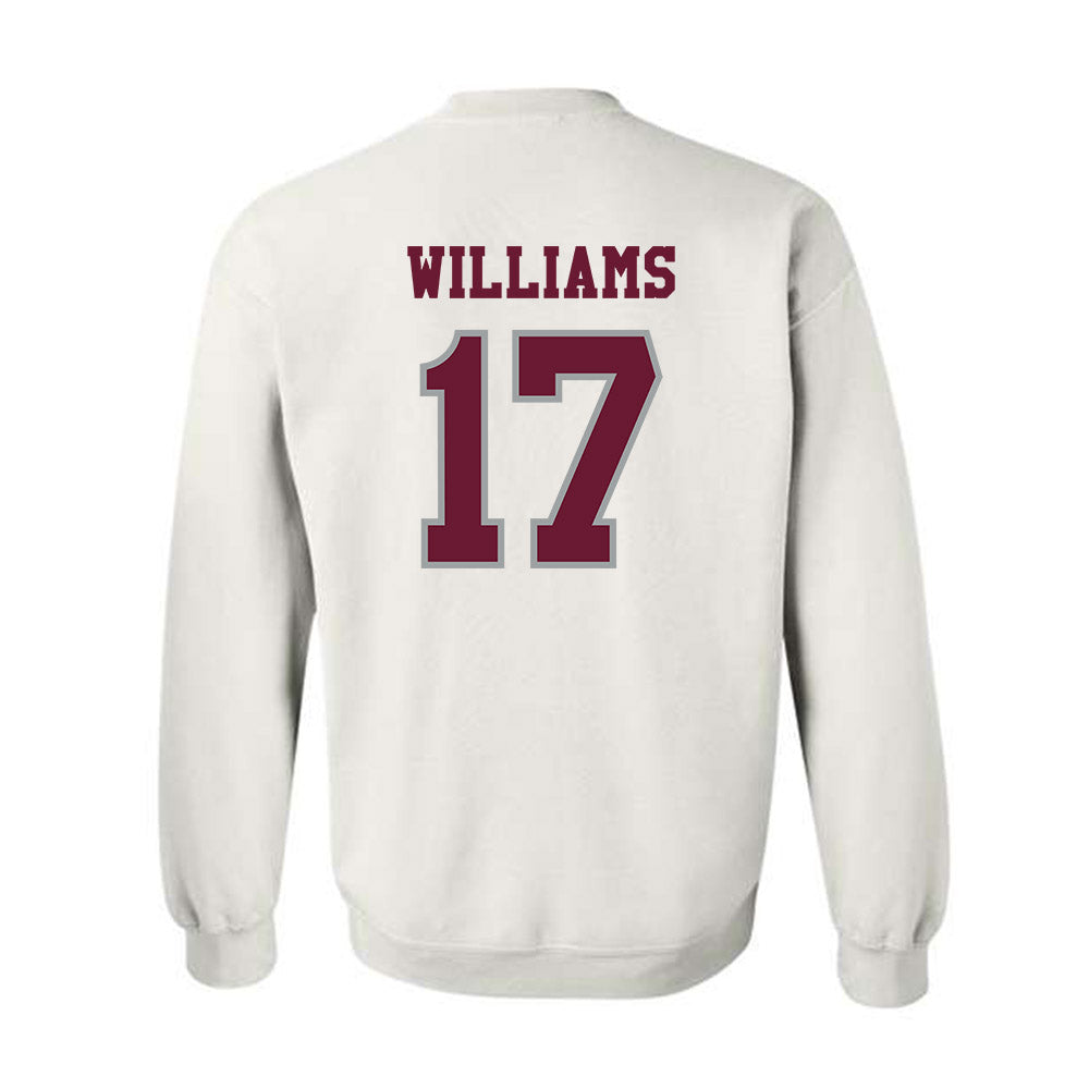 Texas A&M - NCAA Football : Madden Williams - Classic Shersey Crewneck Sweatshirt-1