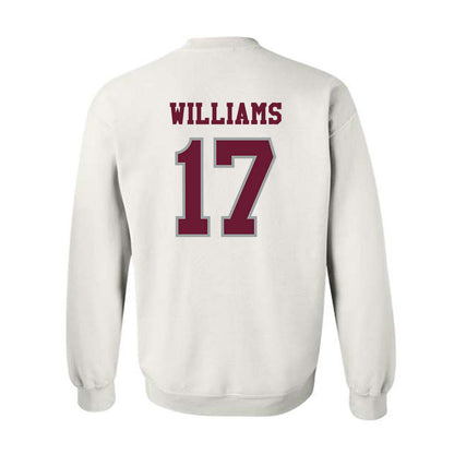 Texas A&M - NCAA Football : Madden Williams - Classic Shersey Crewneck Sweatshirt-1