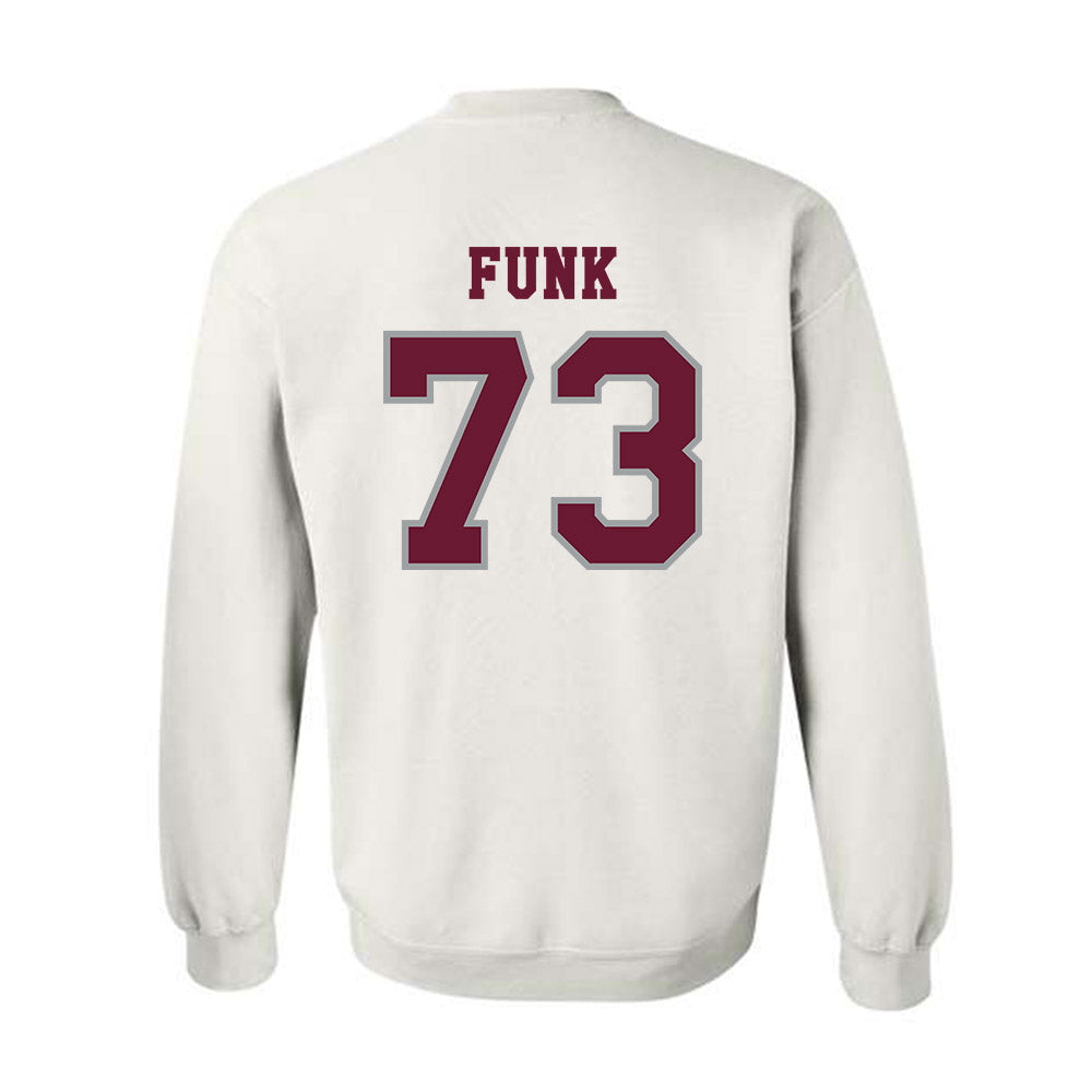 Texas A&M - NCAA Football : Ashton Funk - Classic Shersey Crewneck Sweatshirt-1