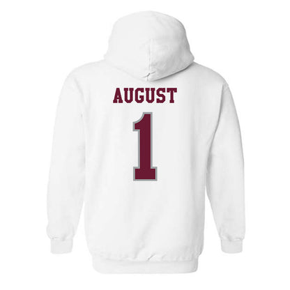 Texas A&M - NCAA Women's Soccer : Makenna August - Classic Shersey Hooded Sweatshirt-1