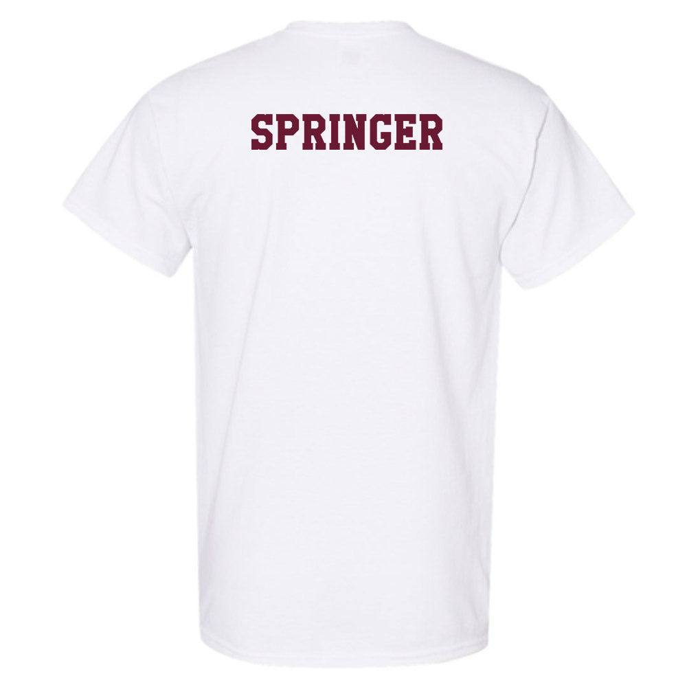 Texas A&M - NCAA Women's Swimming & Diving : Celina Springer - Classic Shersey T-Shirt-1