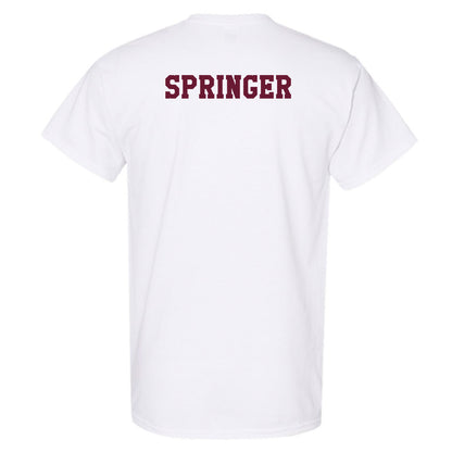 Texas A&M - NCAA Women's Swimming & Diving : Celina Springer - Classic Shersey T-Shirt-1