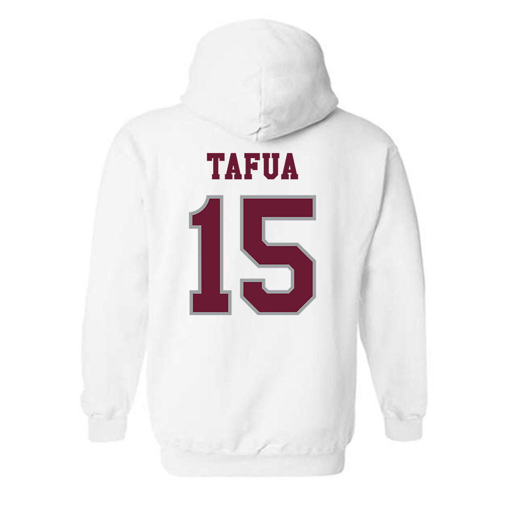 Texas A&M - NCAA Football : Caleb Tafua - Classic Shersey Hooded Sweatshirt-1