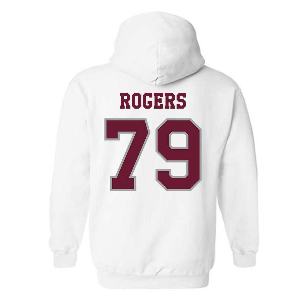 Texas A&M - NCAA Football : Lamont Rogers - Classic Shersey Hooded Sweatshirt-1