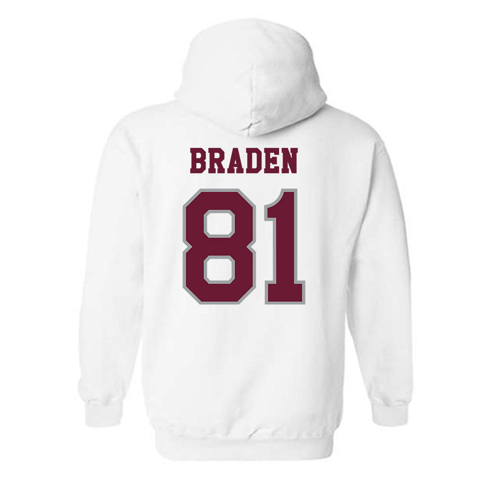 Texas A&M - NCAA Football : Luke Braden - Classic Shersey Hooded Sweatshirt-1