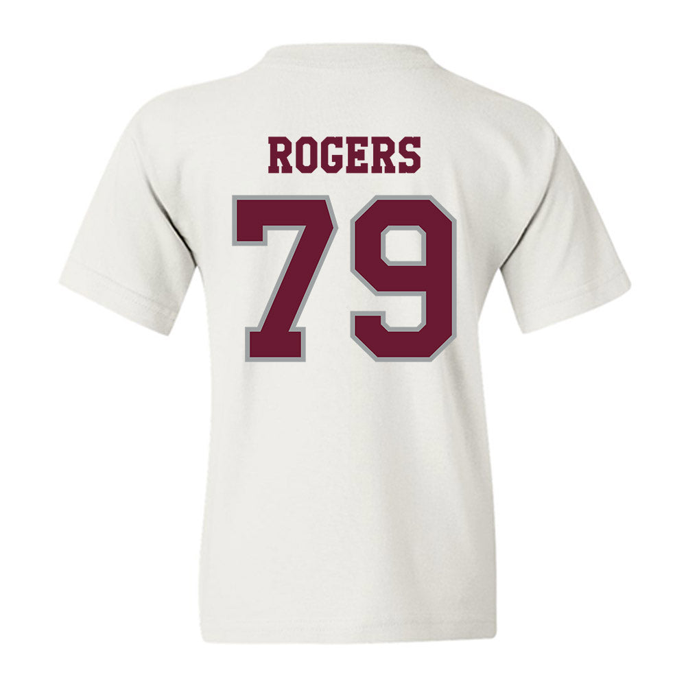 Texas A&M - NCAA Football : Lamont Rogers - Classic Shersey Youth T-Shirt-1