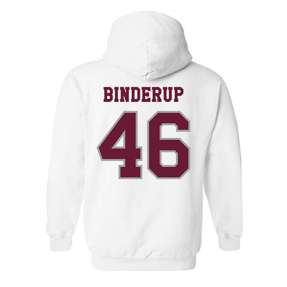 Texas A&M - NCAA Baseball : Blake Binderup - Classic Shersey Hooded Sweatshirt-1