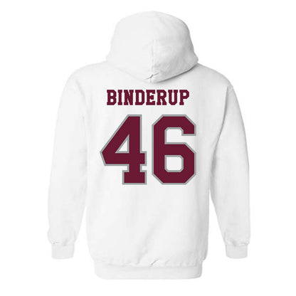 Texas A&M - NCAA Baseball : Blake Binderup - Classic Shersey Hooded Sweatshirt-1