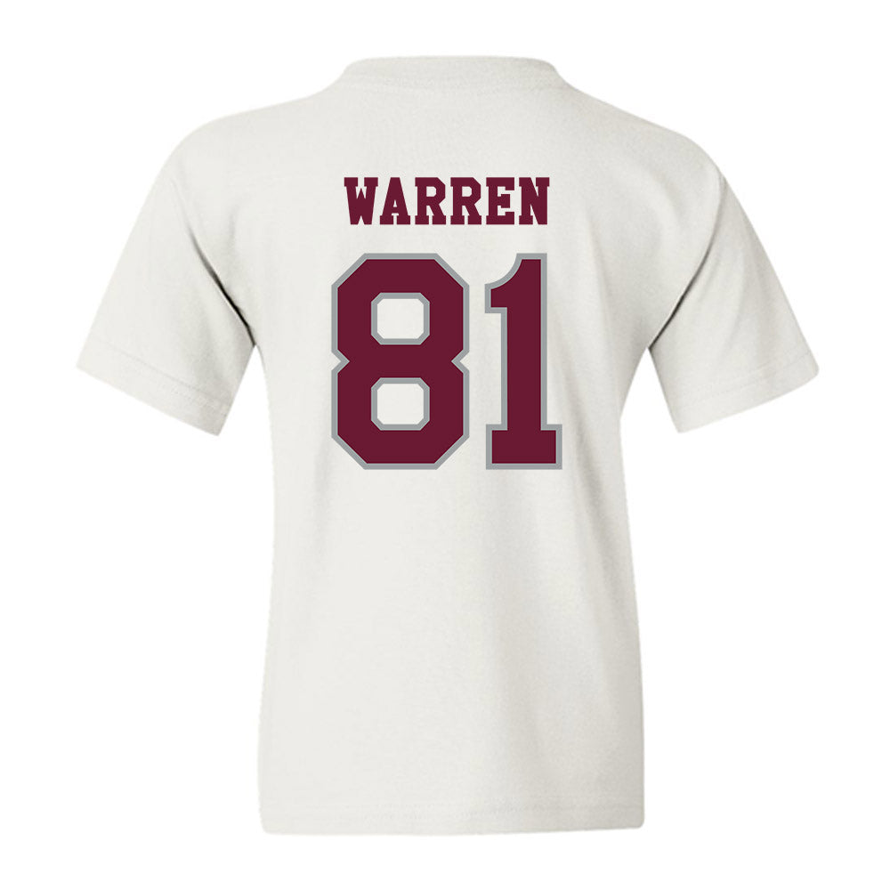 Texas A&M - NCAA Football : Jayden Warren - Classic Shersey Youth T-Shirt-1