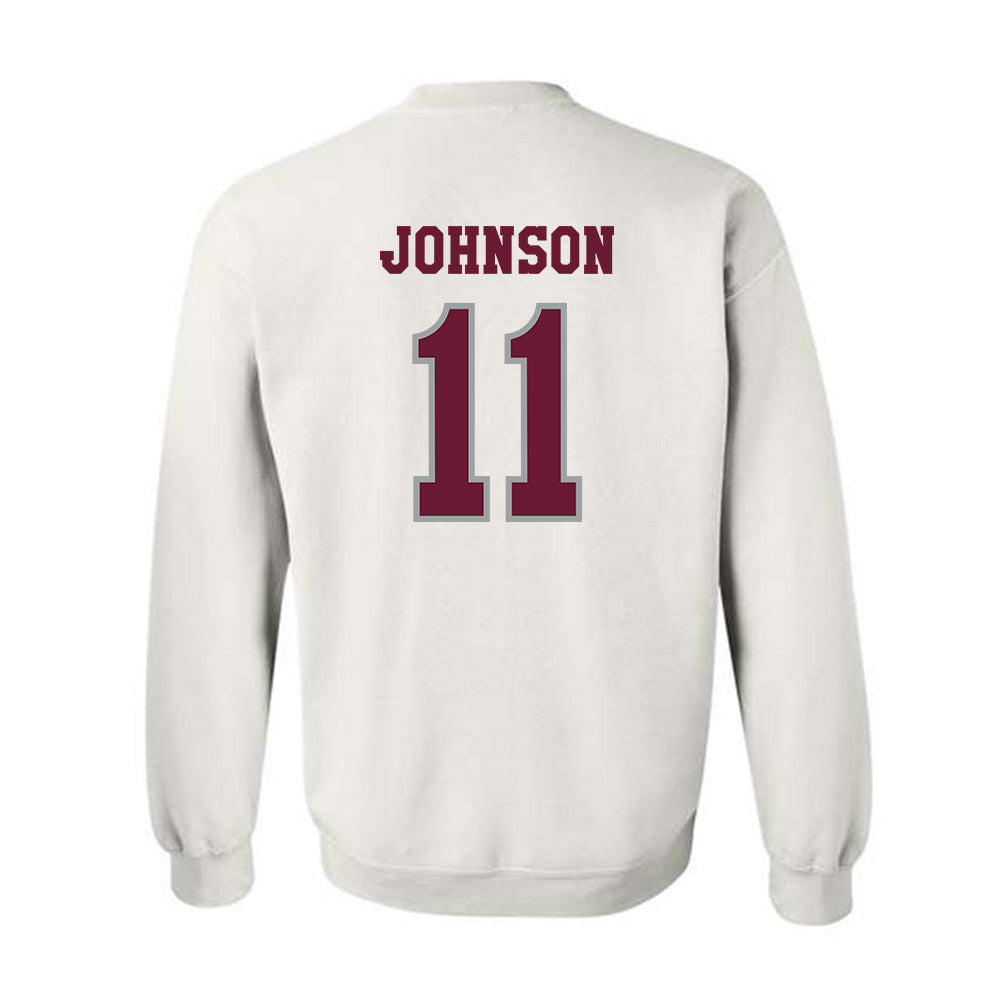 Texas A&M - NCAA Football : Kelshaun Johnson - Classic Shersey Crewneck Sweatshirt-1