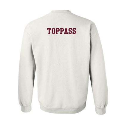 Texas A&M - Dance Team : Allie Toppass - Classic Shersey Crewneck Sweatshirt-1