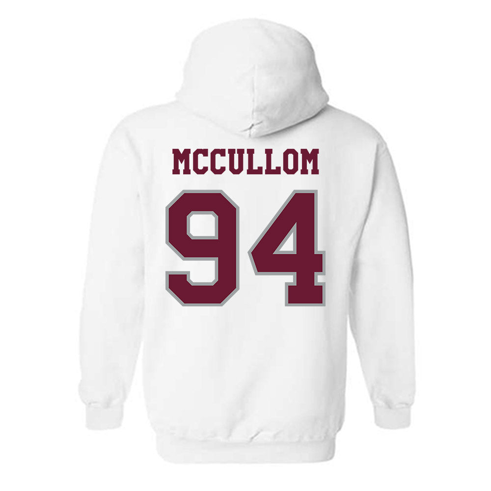 Texas A&M - NCAA Football : Angelo McCullom - Classic Shersey Hooded Sweatshirt-1